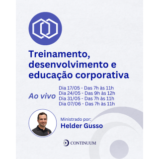 Treinamento, Desenvolvimento e Educação Corporativa