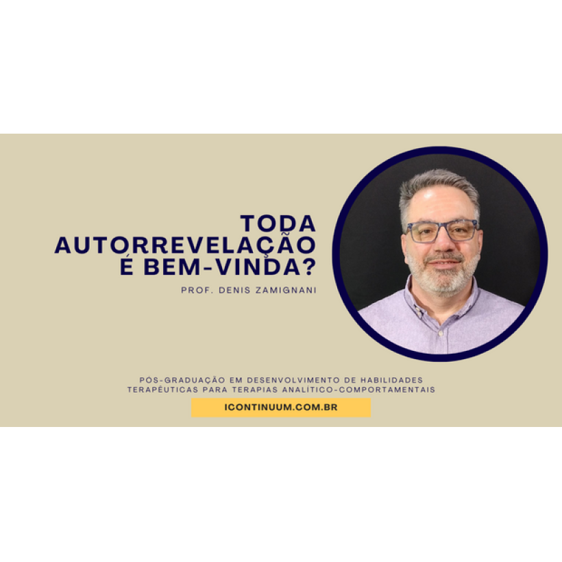 Toda autorrevelação do terapeuta é bem-vinda em sessão?